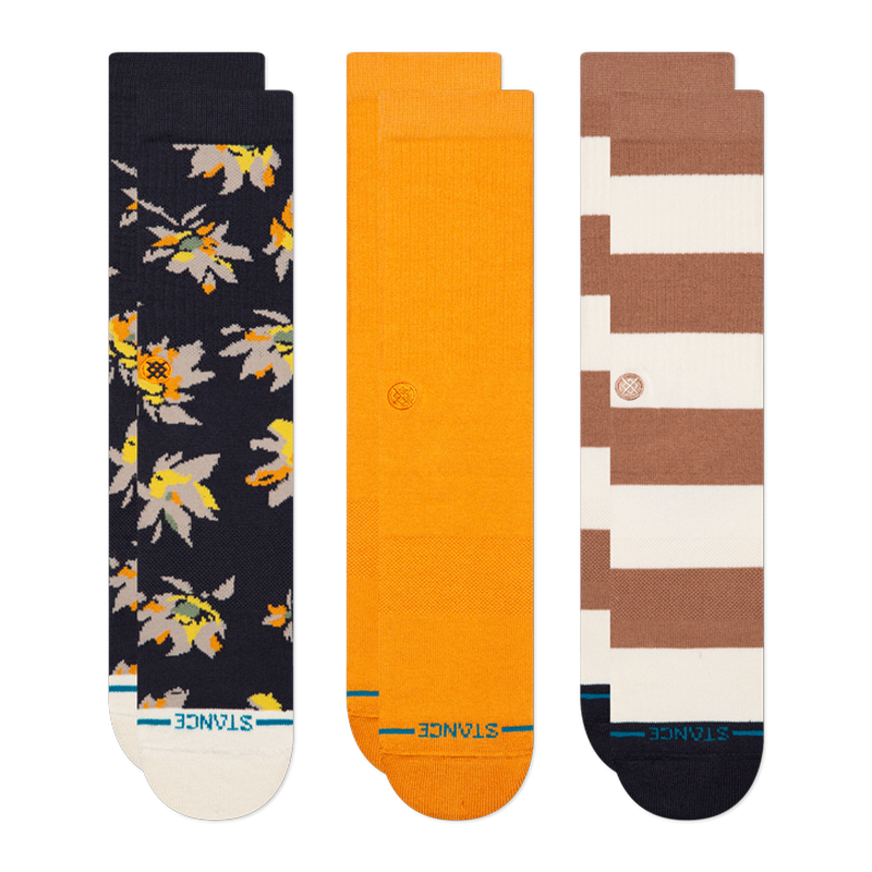 Cotton Crew Socks 3 Pack