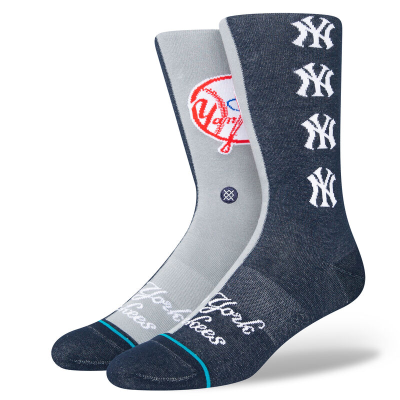 New York Yankees Split Crew Socks