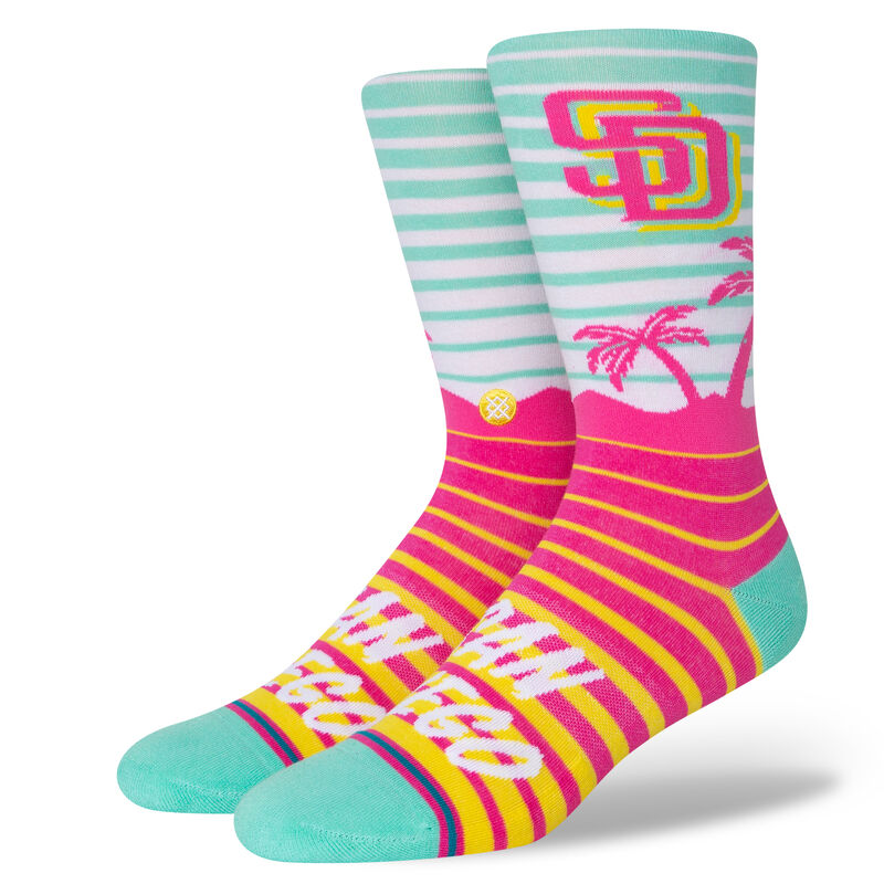 San Diego Padres City Connect Crew Socks