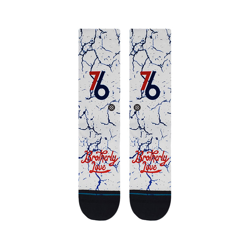 NBA X Stance 2023 City Edition Print Poly Crew Socks image number 1