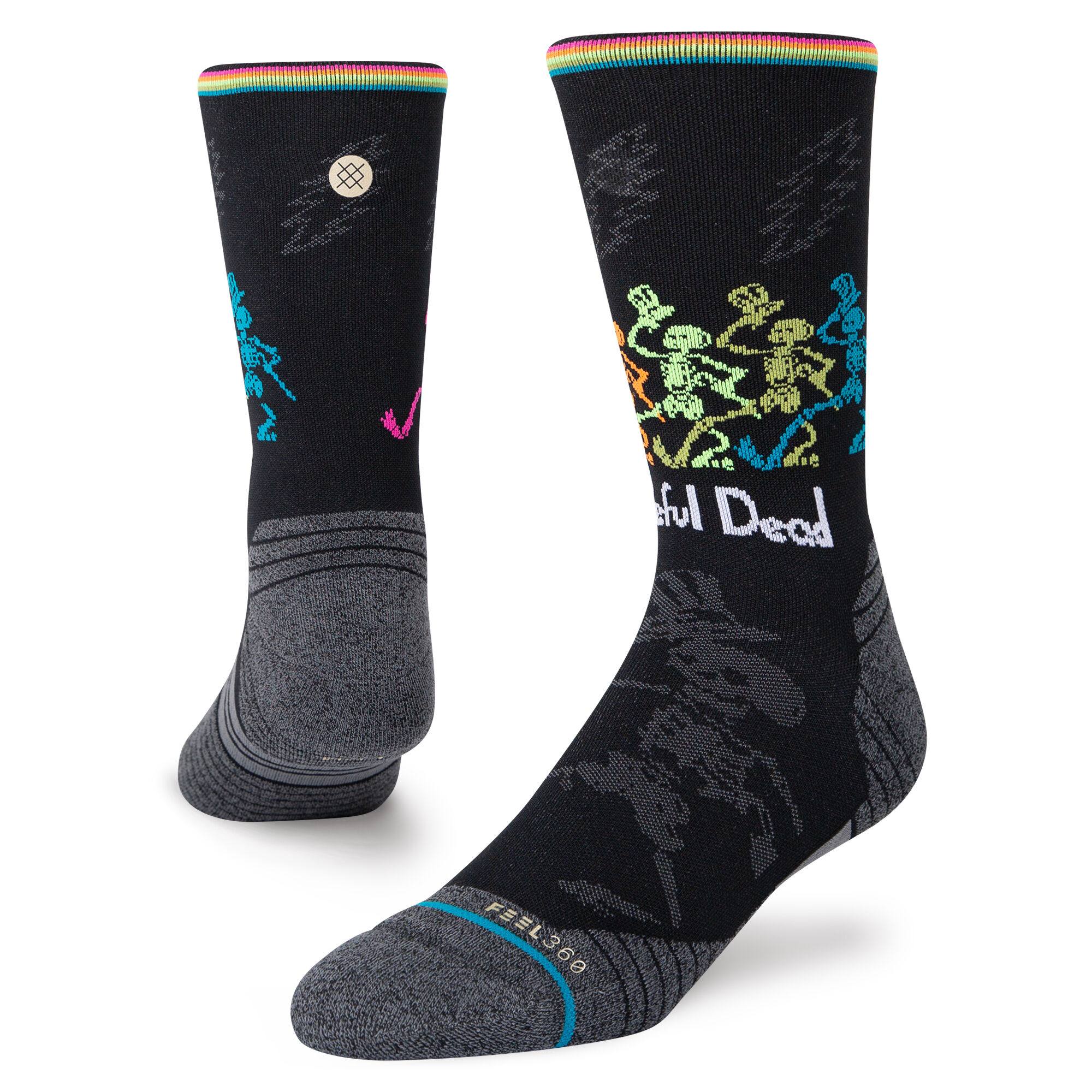 Dead Show Socks White Socken Stance x Grateful Dead 