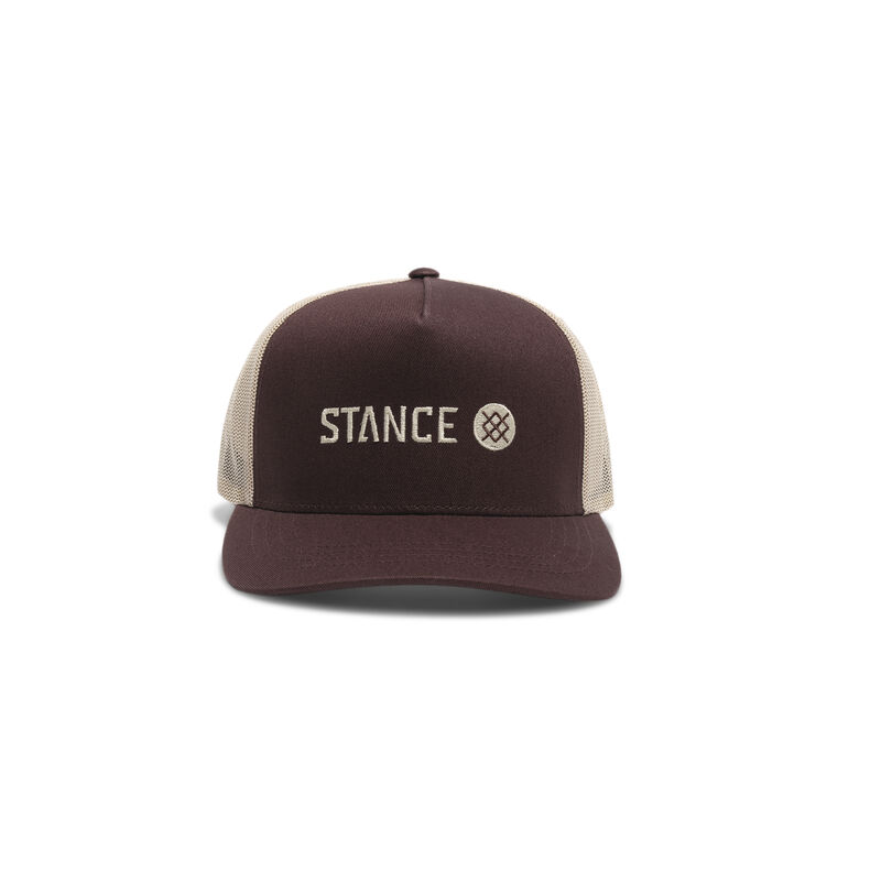 190107569668 | A304D23ITH | ICON TRUCKER HAT | DARKBROWN | OS image number 0