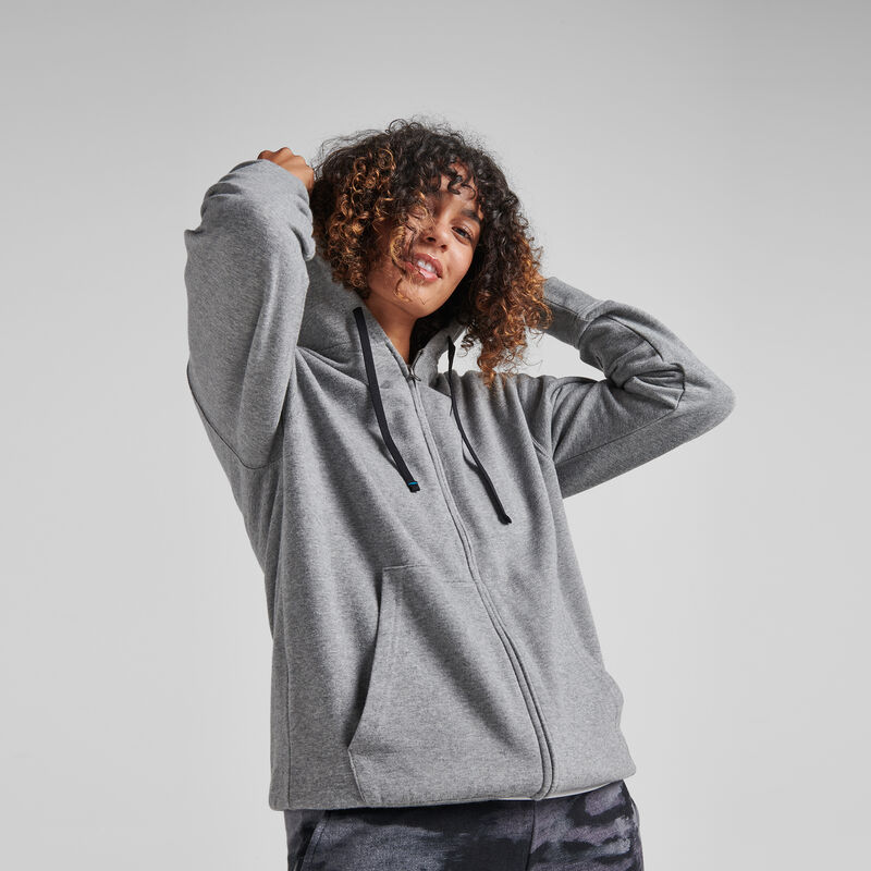 SHELTER ZIP HOODIE| ABB1D21SHE | GREYHEATHER | M image number 1