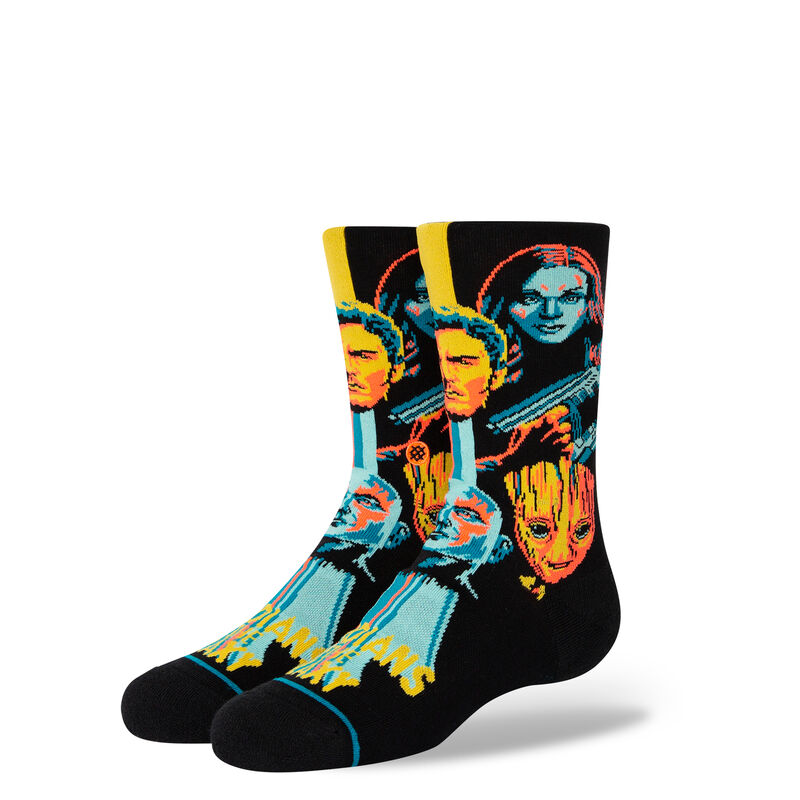 Kids Marvel Guardians of the Galaxy Crew Socks image number 1
