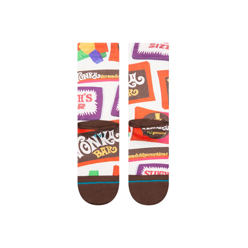 Willy Wonka By Jay Howell Kids Poly Crew Socks image number 2