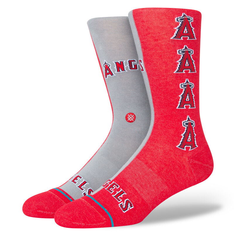 Los Angeles Angels Split Crew Socks