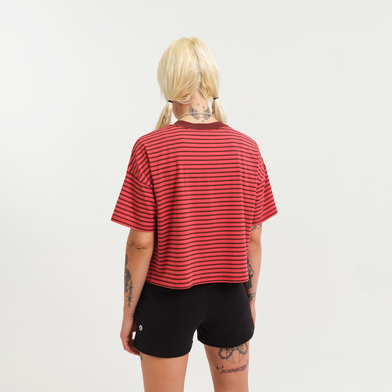 LAY LOW WMNS BOXY SS | WAPPD22BSS | REDFADE | XS image number 1