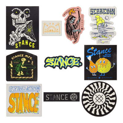 Stance Sticker Pack