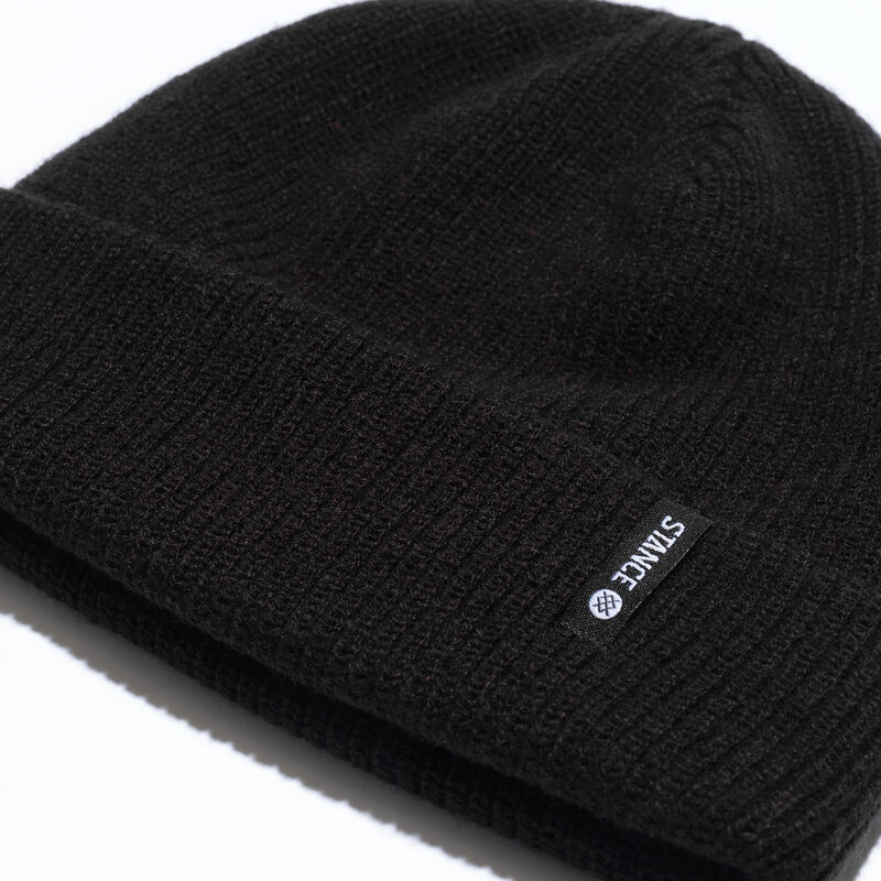 STANDARD SHALLOW BEANIE| A261C21STA | BLACK | OS image number 1