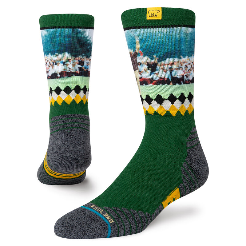 Jack Nicklaus 1980 FEEL360 Infiknit™ Mid Cushion Golf Crew Socks Stance