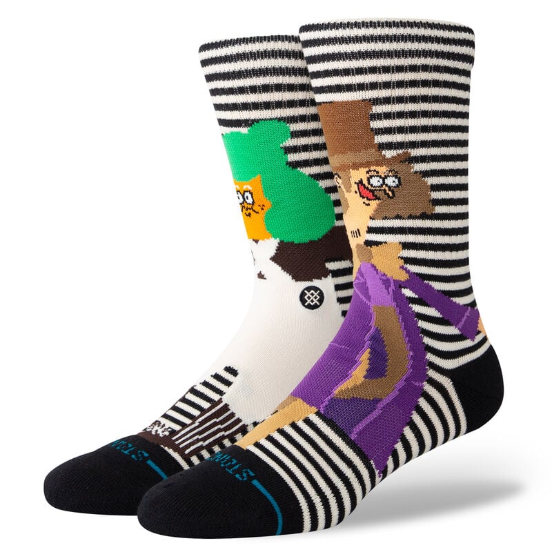 Willy Wonka By Jay Howell Crew Socks