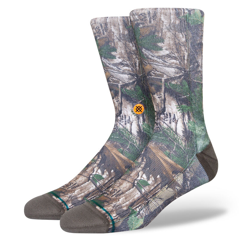 Realtree X Stance Poly Crew Socks image number 1