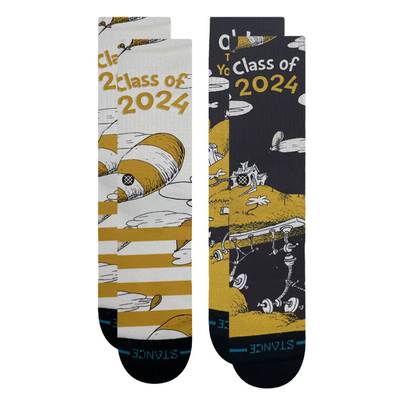 Dr. Seuss X Stance 2024 Grad Crew Socks Set image number 0