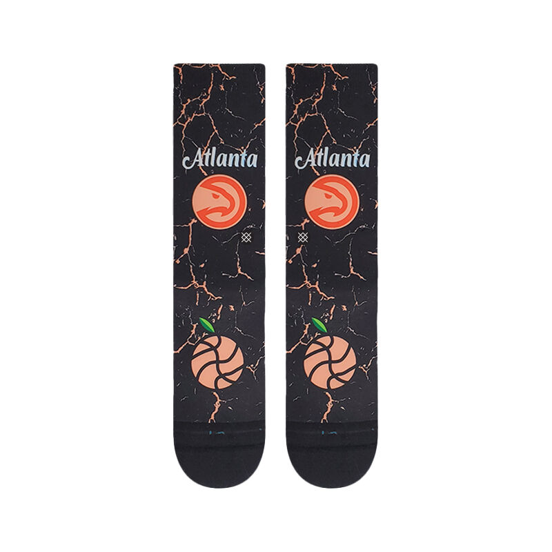 NBA X Stance 2023 City Edition Print Poly Crew Socks image number 1