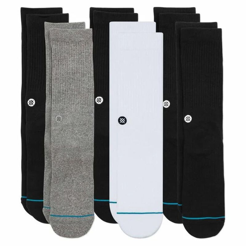 Icon Crew Socks 6 Pack image number 1