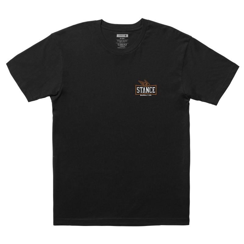 A3SS1D25WI | WINGED SS | BLACK | S