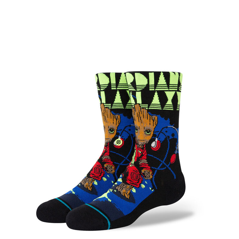 Kids Marvel Guardians of the Galaxy Crew Socks image number 1