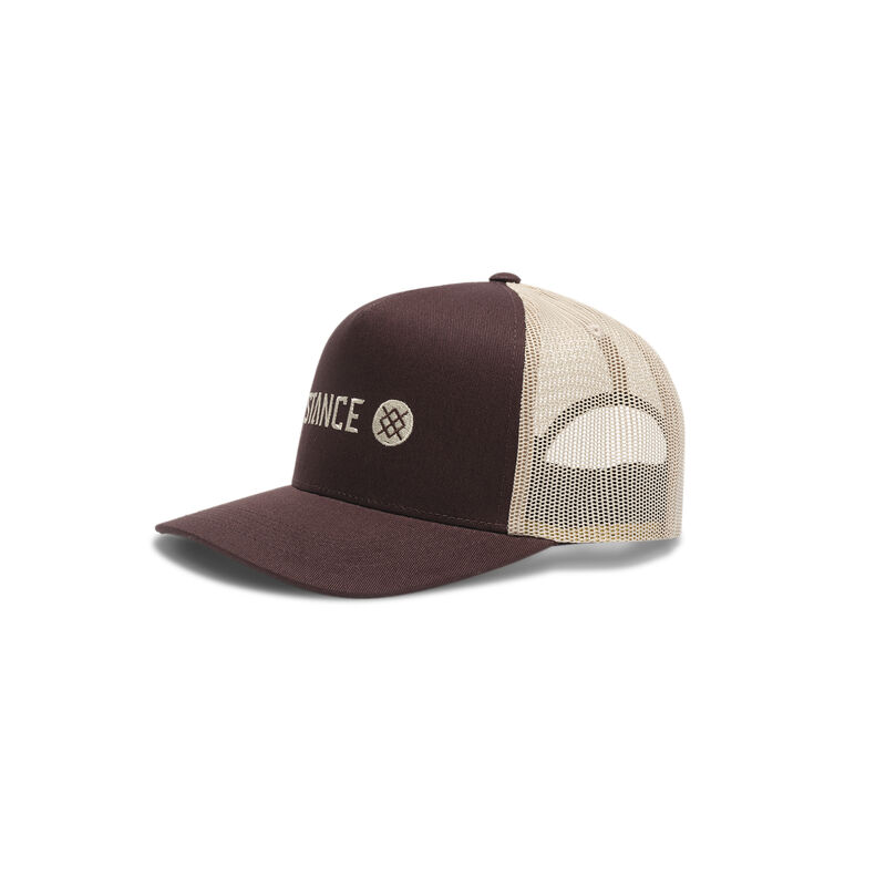 190107569668 | A304D23ITH | ICON TRUCKER HAT | DARKBROWN | OS image number 1