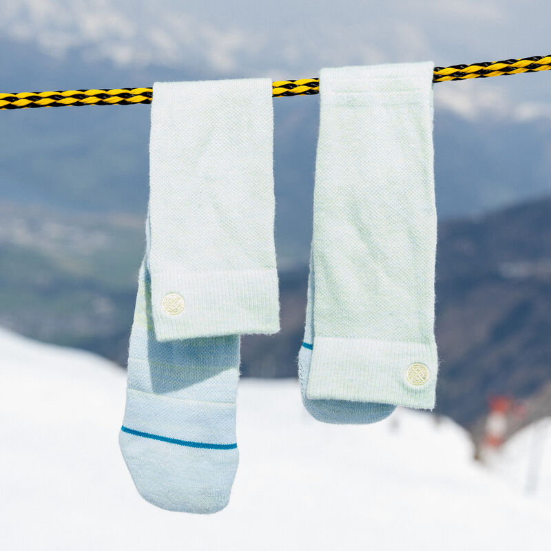 Medium Performance Wool Snow Otc Socks image number 4