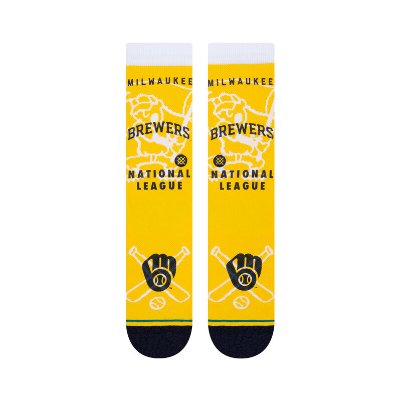 BREWERS HEY BATTER | A558A23BRE | YELLOW | L image number 1