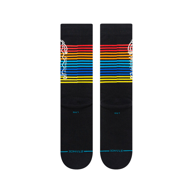 Keith Haring X Stance Crew Socks image number 2