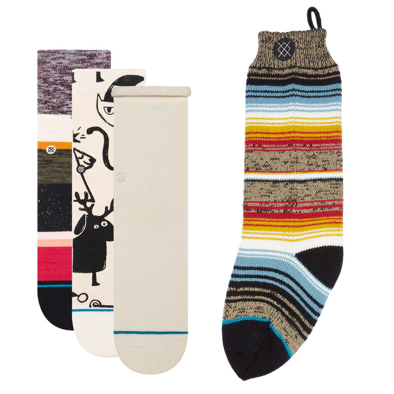 Womens' Holiday Socks Stocking Set