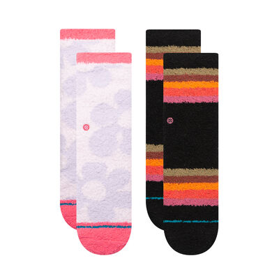 Womens' Just Chilling Cozy Poly Crew Socks 2 Pack