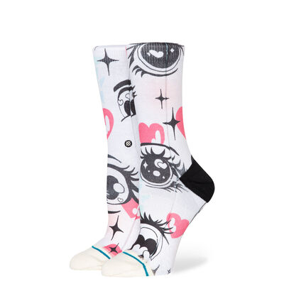 Womens' For U Only Poly Crew Socks