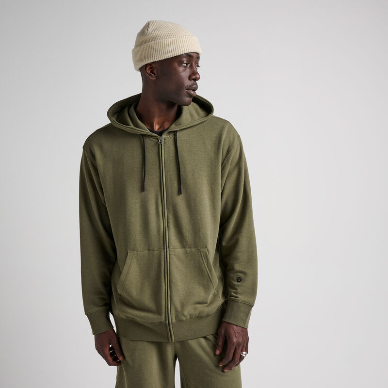 SHELTER ZIP HOODIE | ABB1D21SHE | OLIVE | L image number 5