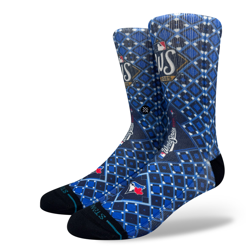MLB X Stance World Series Blue Jays Participant Poly Crew Socks