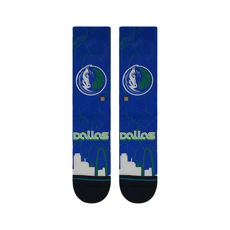 NBA X Stance 2023 City Edition Print Poly Crew Socks image number 1