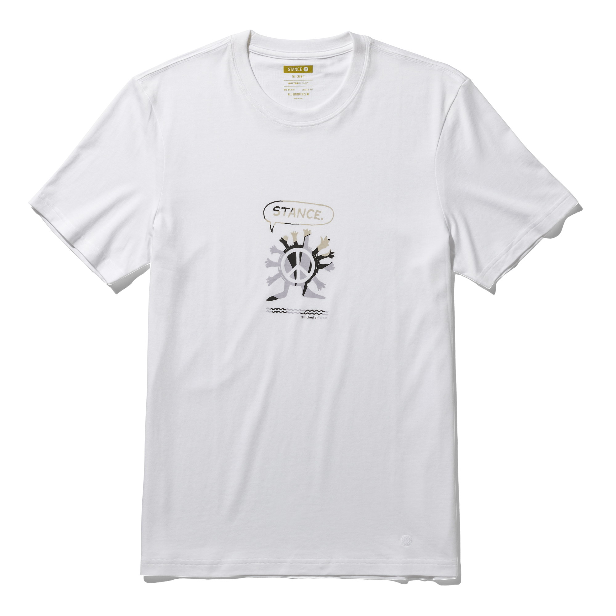 Tens Short Sleeve T-Shirt With Butter Blend™ | Stance