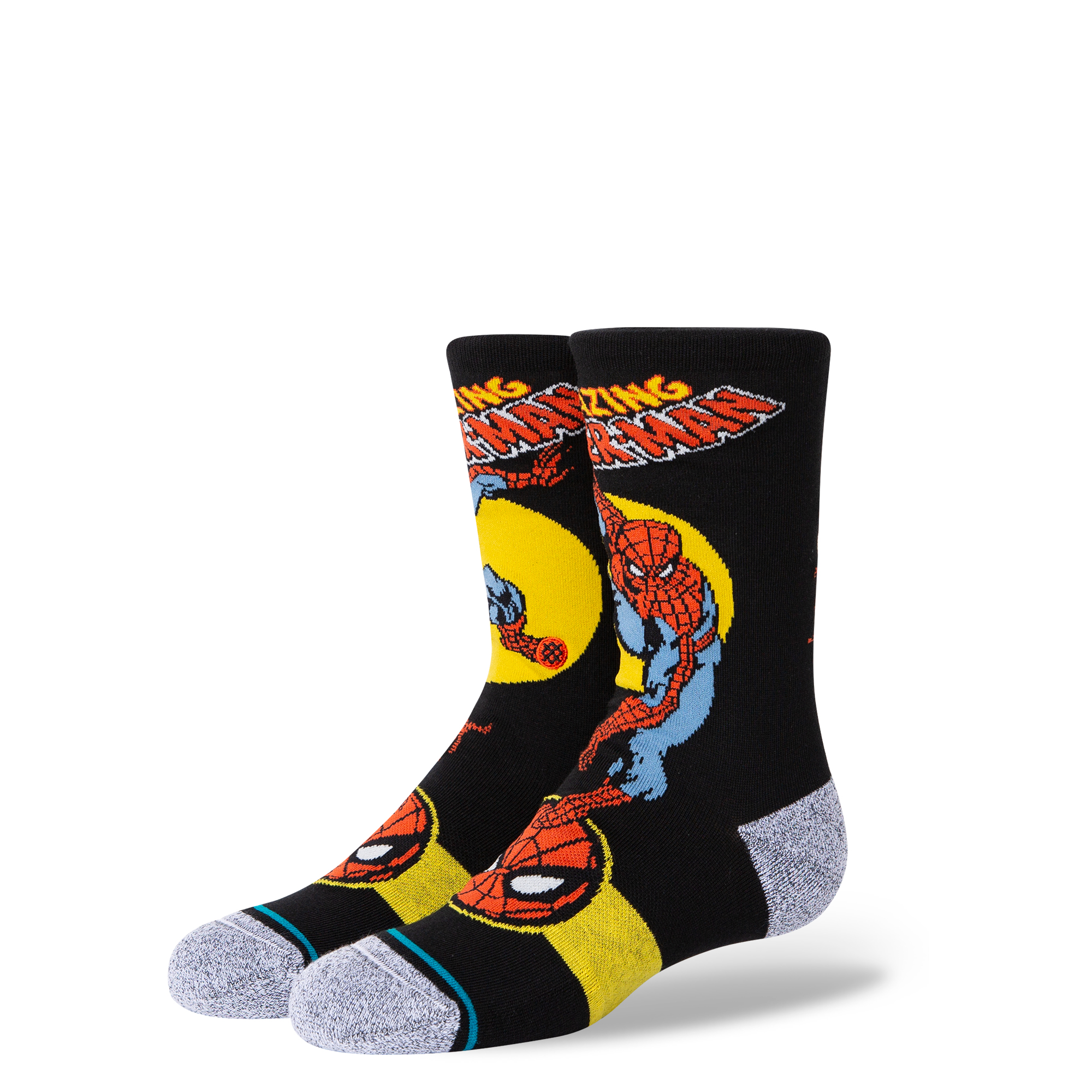 Marvel Kids Spider Man Infiknit™ Light Cushion Crew Socks
