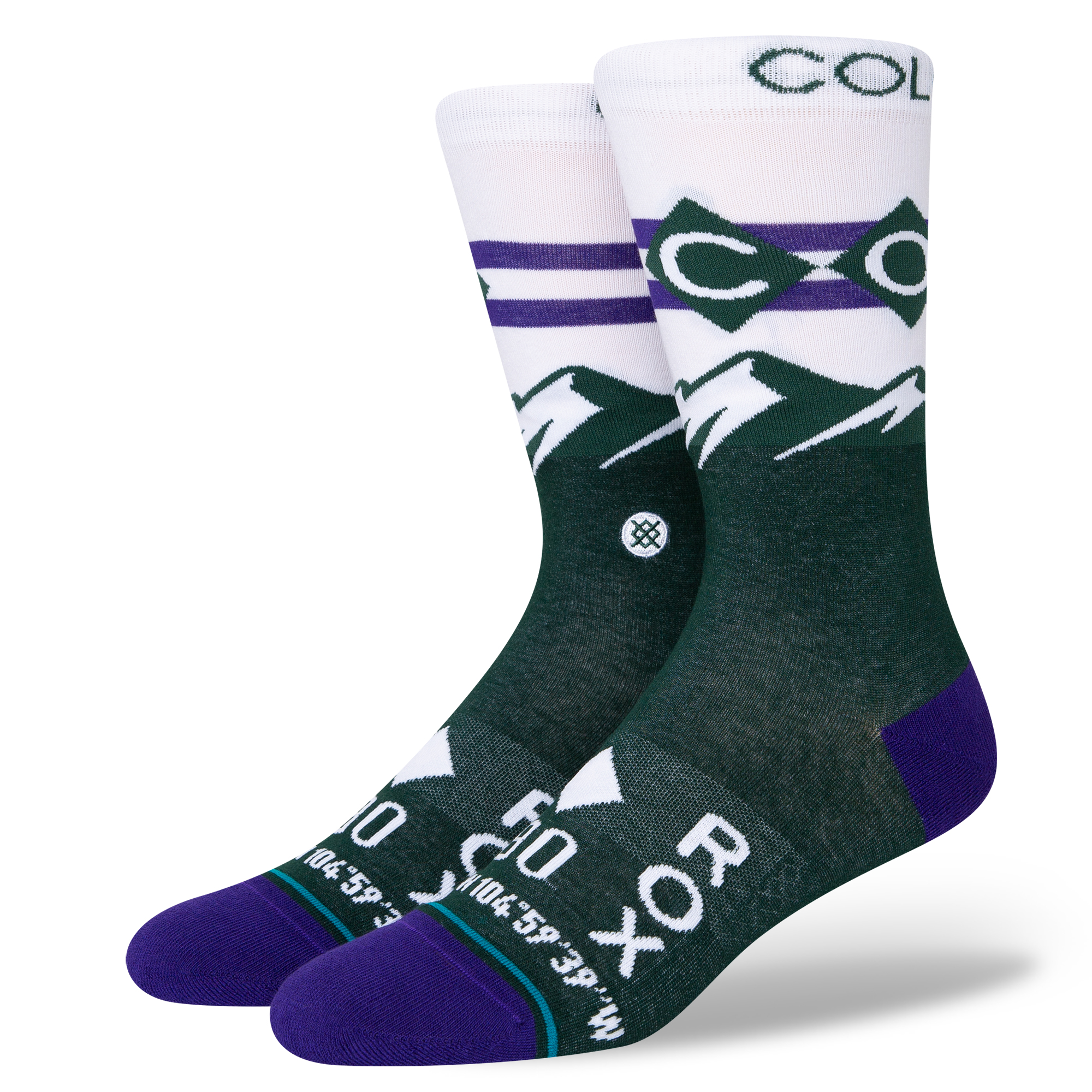 Stance|Colorado Rockies City Connect Crew Socks|Forest|L