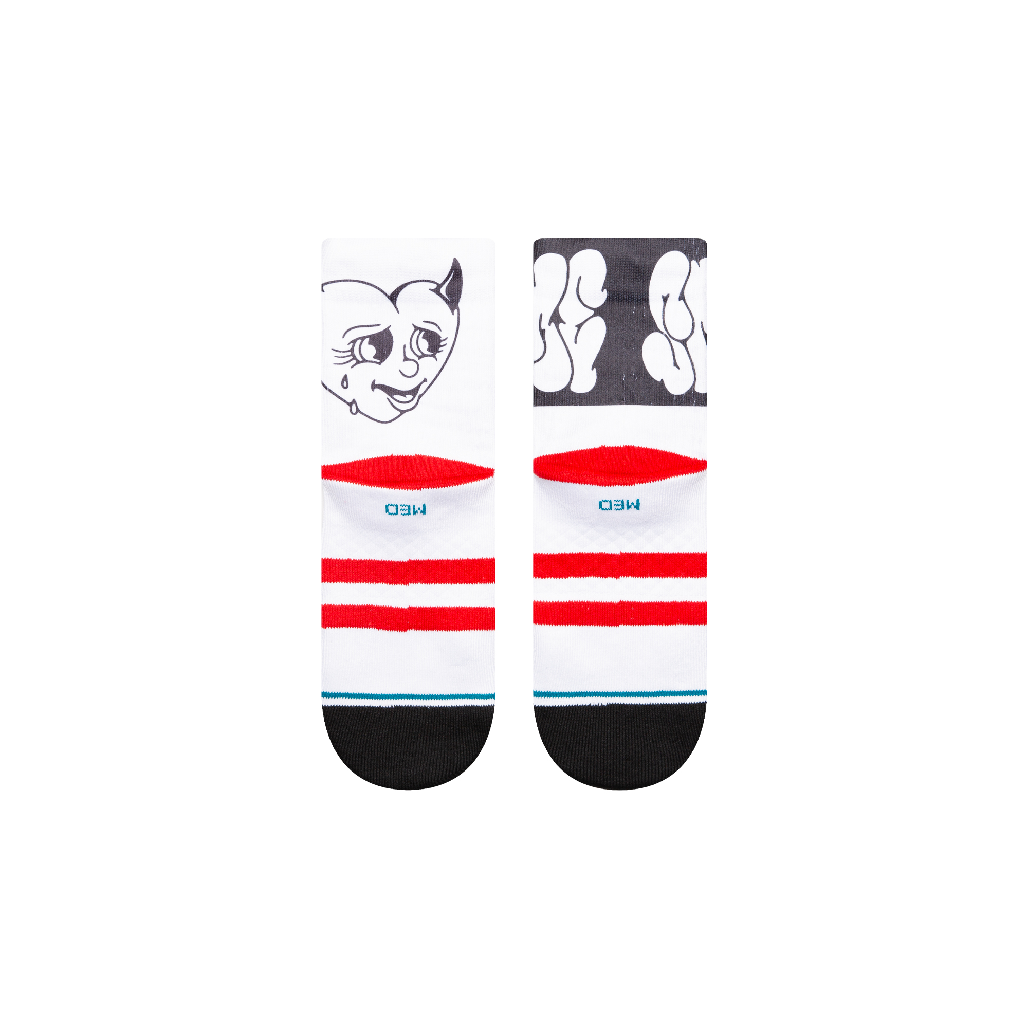 Cheyne Brookings X Stance Poly Blend Quarter Socks | Stance