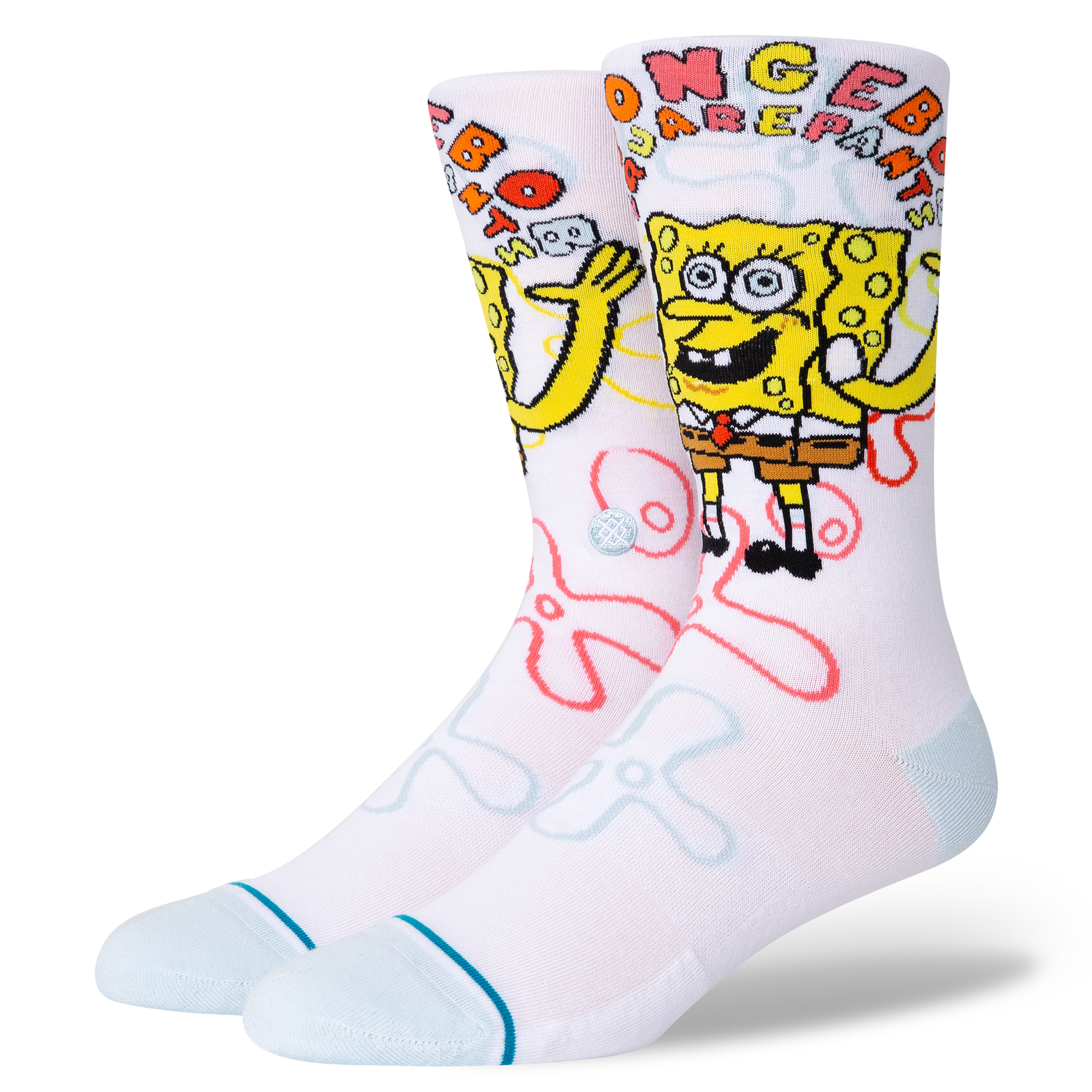 SpongeBob SquarePants Christmas Thin Crew Socks – Socks & Souls