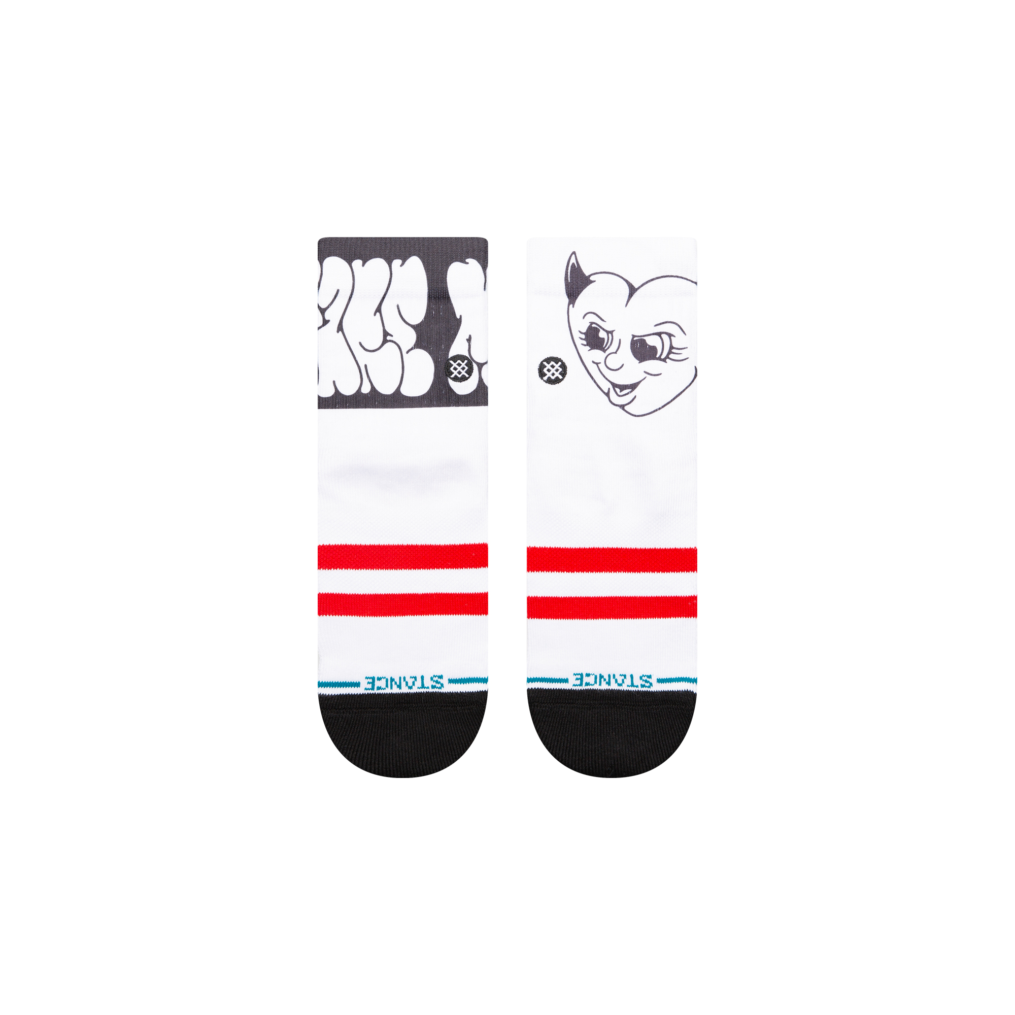 Cheyne Brookings X Stance Poly Blend Quarter Socks | Stance