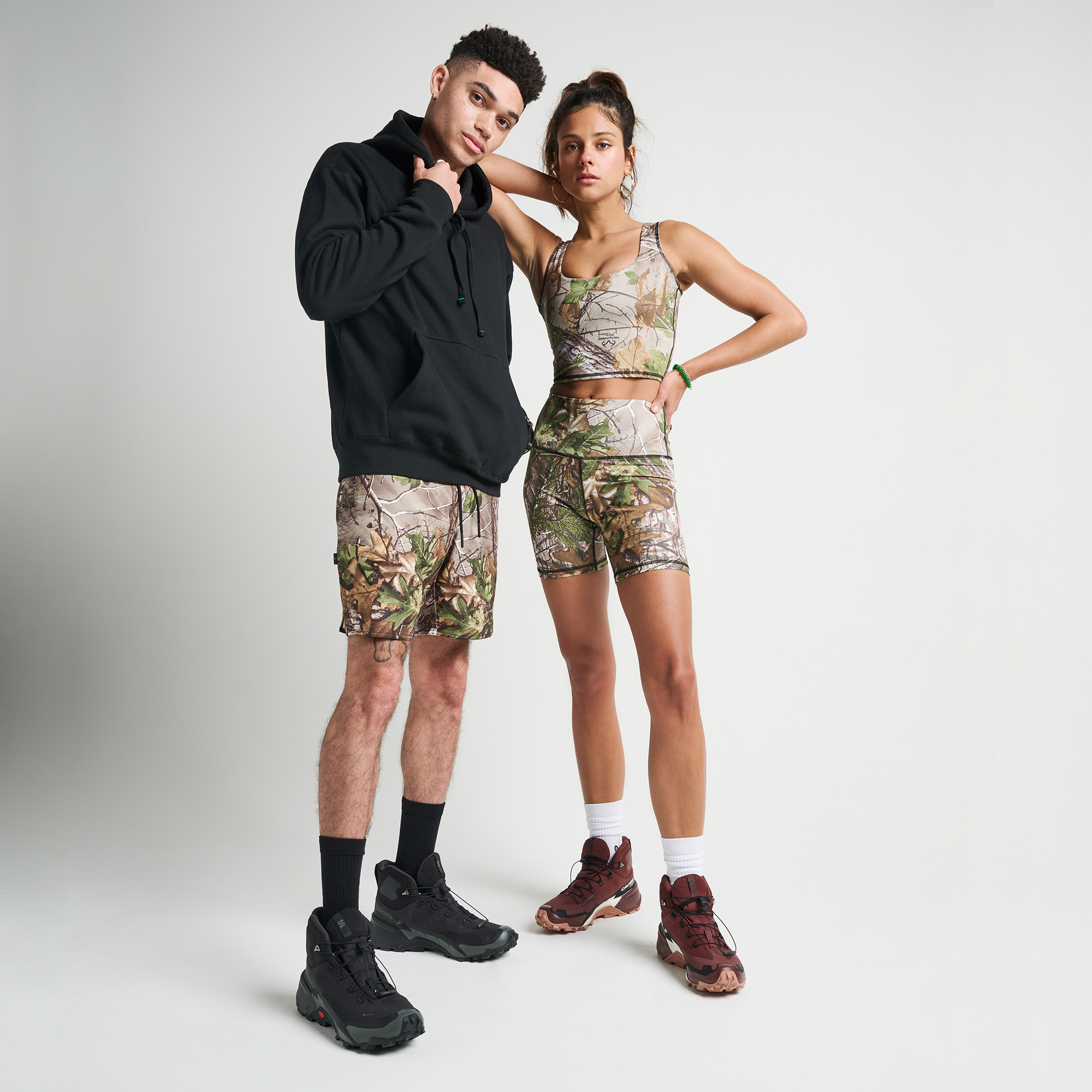 Realtree Camouflage Athletic Shorts for Women