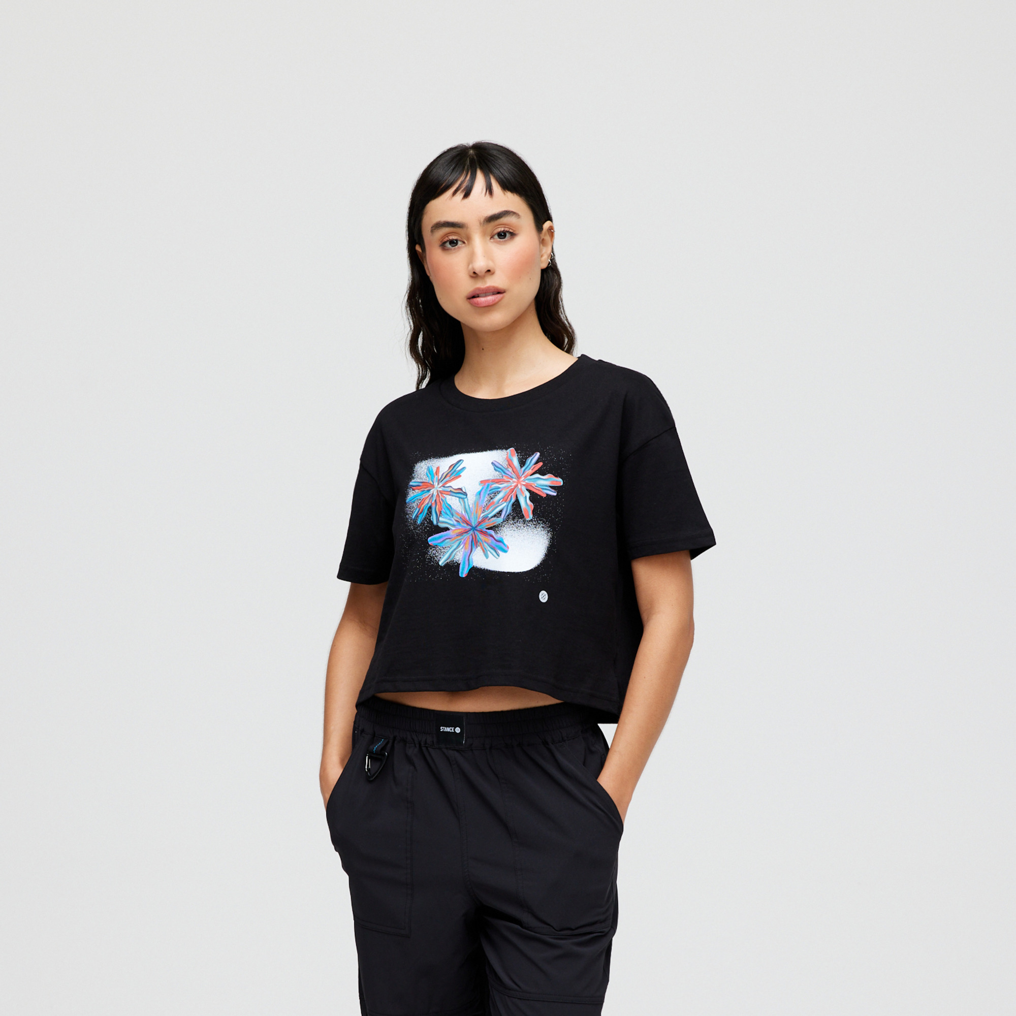 Melissa X Stance Womens' Coyoacan Crop T-Shirt | Stance