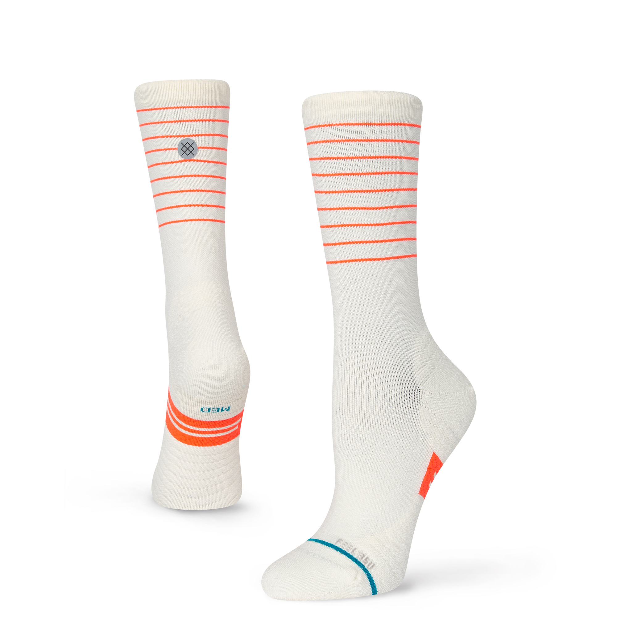 Stance Women's Burn Crew Performance Socks Athletic Fusion Collection 