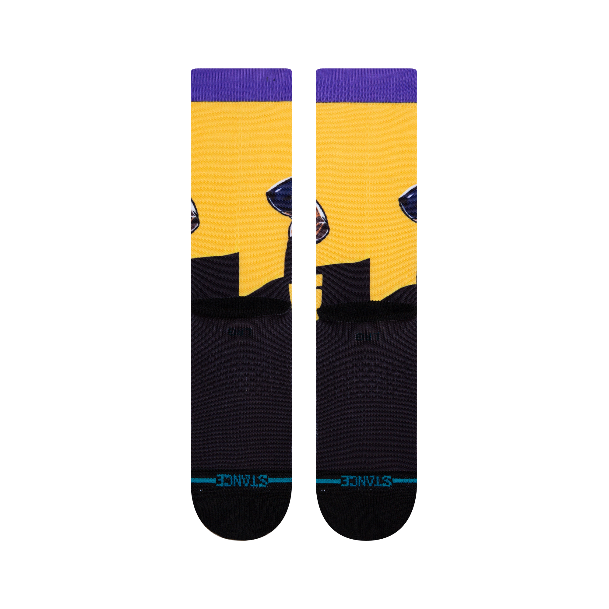 STANCE Lakers ST Crew - Purple - Chaussettes